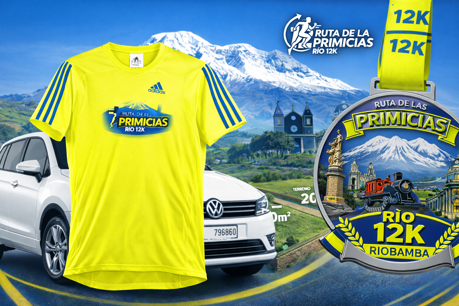 Camiseta Oficial Rio 12K